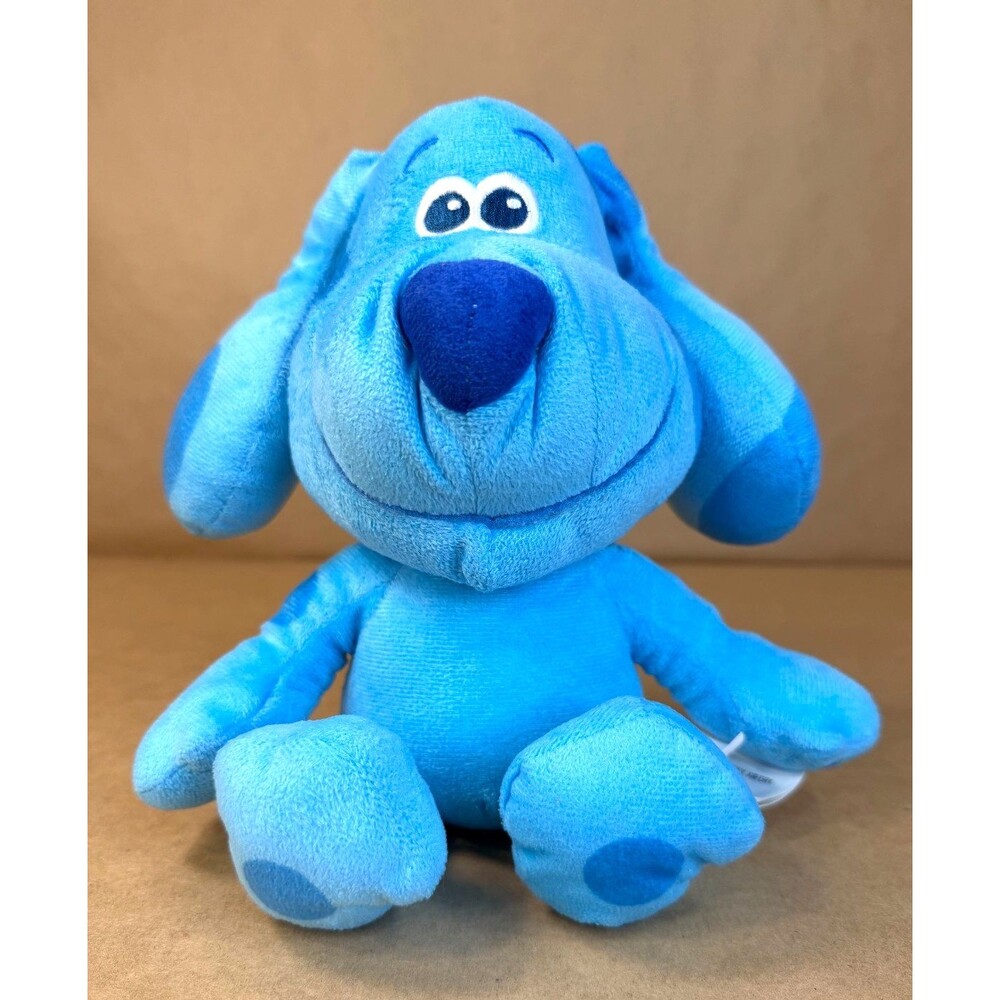 Blue's Clues & You! 11" Blue Stuffed Animal Puppy Dog Nickelodeon Just Play